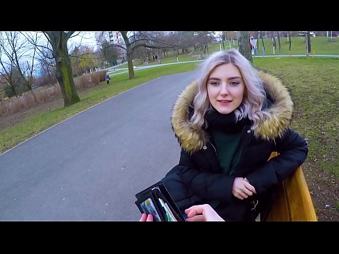 ❤️ Tibla kum sħun ta' barrani għall-flus - blowjob fil-park minn Eva Elfie ️❌ Porn ta' kwalità lilna ❤